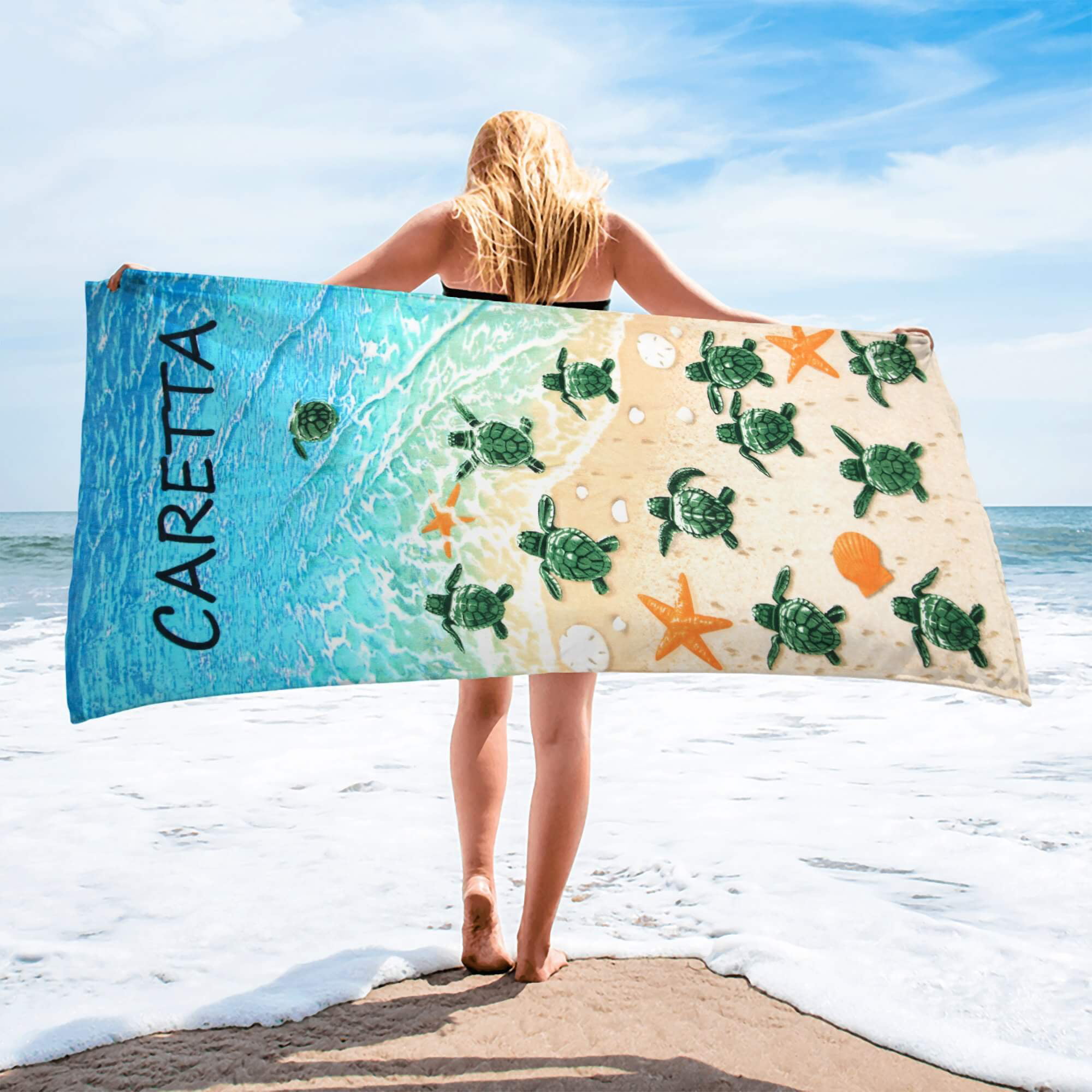 100% Cotton Bath Towel 30 x 60 by Hencely Leopard Print Beach Towel 