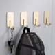thumbnail image 4 of Ganchos de pared, soporte adhesivo para toallas para colgar abrigos, sombreros, toallas, batas, llaves, ropa, gancho de armario para cocina, baño, oficina (paquete de 6), 4 of 5