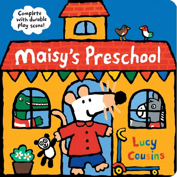 Pre-Owned Maisy's Preschool: Complete with Durable Play Scene (Interactive Maisy the Mouse Play Scene with Punch-Out Removable Characters - For Toddlers, Presch (Board book) 1536206784 9781536206784
