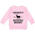 thumbnail image 2 of Inktastic Bow Hunter Grandpa Hunting Buddy Toddler Sweatshirt, 2 of 4