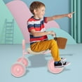 thumbnail image 3 of 3-Wheel Tricycle Bricyle Children w/ Seat Backrest Kids Trike For 2-6 Years Old for Different Types of Road Surfaces., 3 of 21