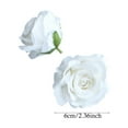 thumbnail image 3 of Lavender Purple Velvet Rose Head - 6cm/2.36in Realistic Artificial Flowers Indoor, Fake Flowers Realistic, DIY Flower Arrangement Material & Home Decor Prop, Cloth Flower No Sunlight Needed, 3 of 4