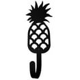 thumbnail image 2 of Village Wrought Iron WH-44-S Petit Crochet Mural Ananas - Noir, 2 of 2