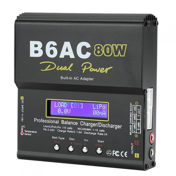 RC Charger, High-Power Battery Charger, Ni-Cd For Battery Nimh Battery Li-Ion