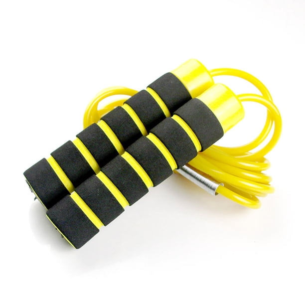 Cuerda de saltar ajustable para ejercicio: canto, cardio y entrenamiento de resistencia. MFZFUKR CPB-DE-SSW877-3