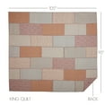 thumbnail image 4 of VHC Brands Kaila Collection White Patchwork Cotton Quilt, King - Reversible, 4 of 6