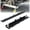 Black, variant on Toe Alignment Tool Plates Heavy Duty Stainless Steel Wheel Alignment Kit | toe alignment plates for precise wheel measurement, easy DIY alignment for most cars and trucks with hanging storage holes