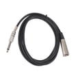 thumbnail image 1 of 1pc Stage Signal Audio Audio Cable Cable Electric Guitar Cable Extension Cord Wire (Black), 1 of 9