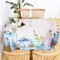 thumbnail image 6 of Fall Tablecloth Thanksgiving Tablecloth Pumpkin Tablecloth Thanksgiving Table Cloth For Decorations Seasonal Party And Family Holiday Gatherings Waterproof Tablecloth Oval Table Clothes (54X72inch), 6 of 6