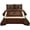 Queen Brown Horse, variant on New Western Stars and Horses Cowboy Luxury Home Quilt Bedspread Oversize Comforter (Queen Brown Horse)