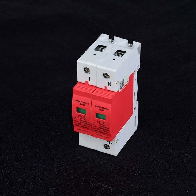 Purple Copper Fittings Fire-Proof Surge Protective Device, Electrical Conductivity Low-voltage Arrester, Lightning Arrester For Surge Protect