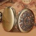 thumbnail image 2 of LYMAYTER Pocket Watch Compass Compass Pocket Watch - Vintage, with Waist Chain, for Outdoor, 2 of 7