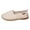 White, variant on Ladies On Clogs for Gardening & Yard Work Comfort Women's Casual Shoes Breathable Fabric On Comfortable Flat Loafers For Daily Wear With Woven Sole With Jeans All Season