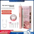 thumbnail image 3 of NOBRAND Portable Battery Nail Drill with Five Heads, Gold, 3 of 10