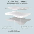 thumbnail image 6 of Cozy Comfort Cooling Blanket Twin-Skyway Lightweight Breathable Blanket, 6 of 7