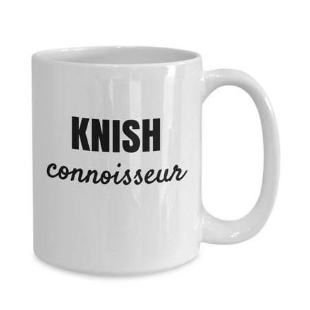 

Knish Connoisseur Jewish Foodie coffee mug