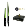 thumbnail image 3 of GUOOL DIY Wall Clock Movement Mechanism Replacement Parts Clocks Maintenance Hands Set Black Point, 3 of 7