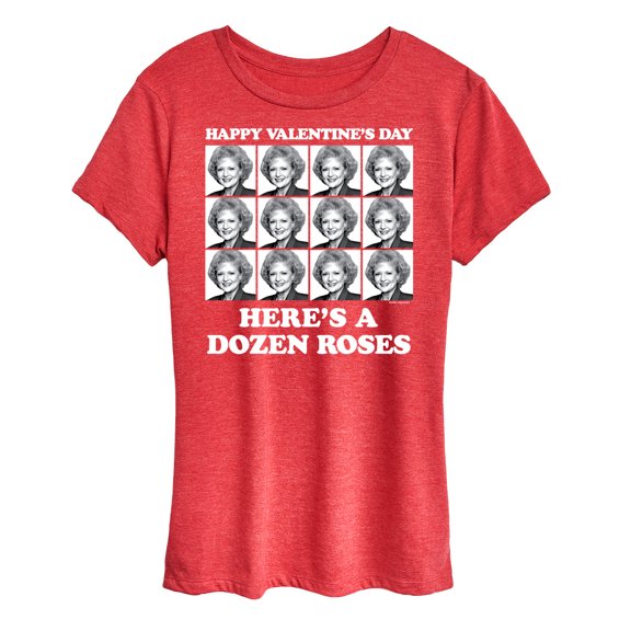 Golden Girls - Dozen Roses - Women's Short Sleeve Graphic T-Shirt