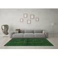 thumbnail image 3 of Ahgly Company Indoor Round Southwestern Emerald Green Country Area Rugs, 3' Round, 3 of 4