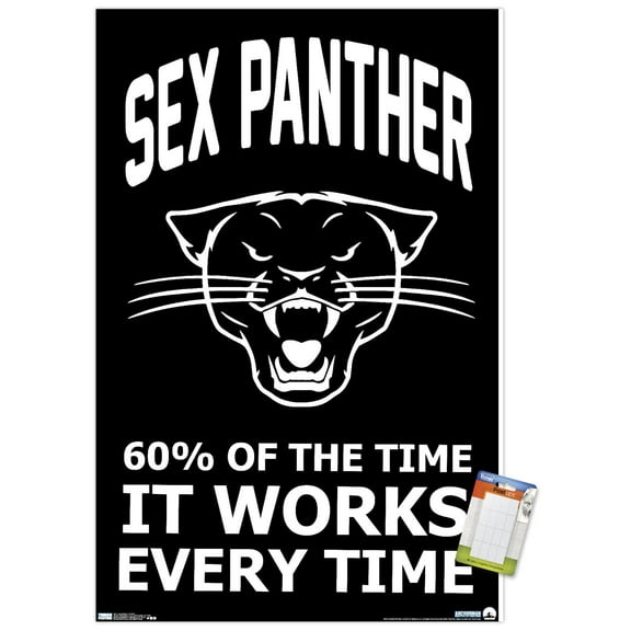 Anchorman - Panther Wall Poster, 22.375" x 34"