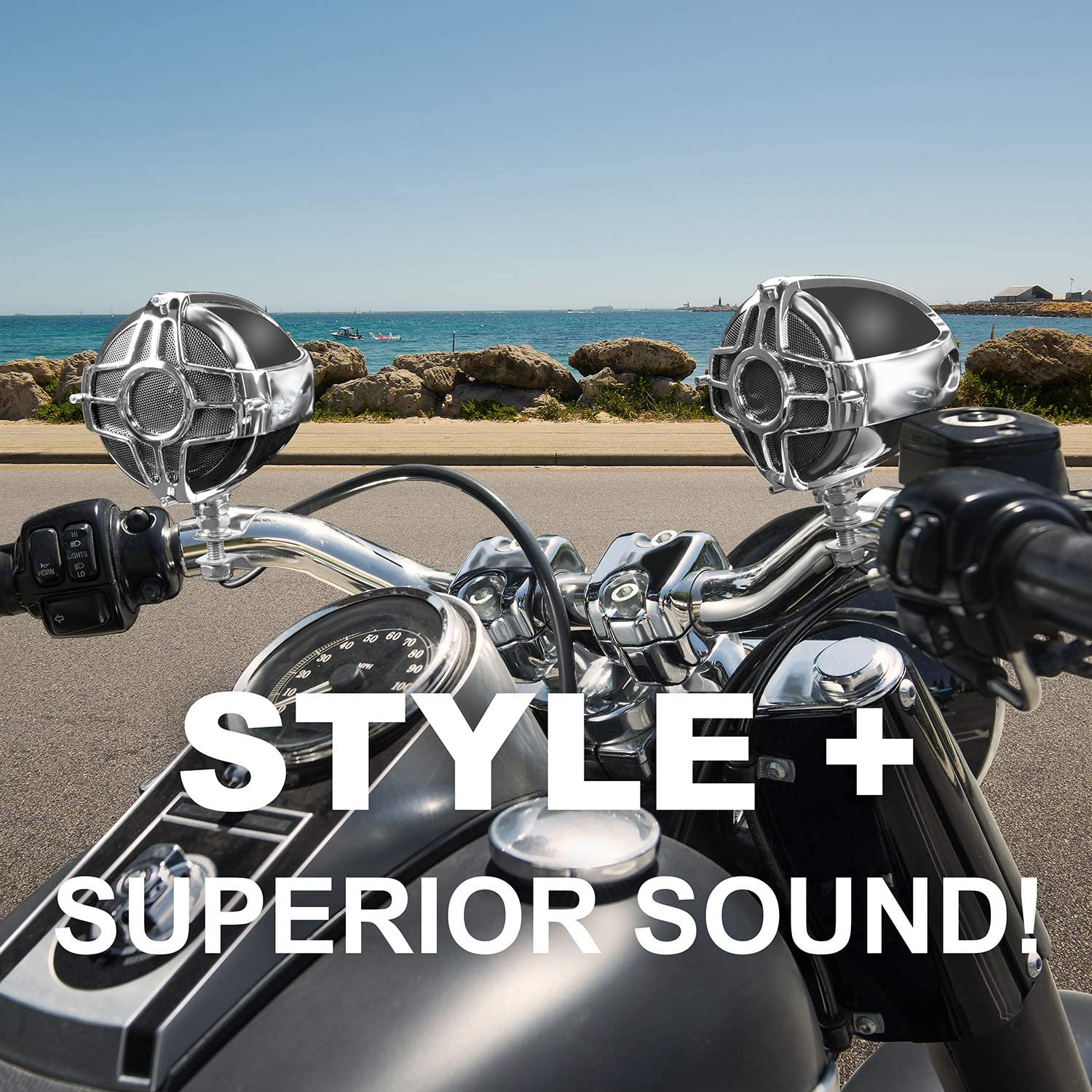 BOSS Audio Systems MC440B Motorcycle 