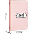 thumbnail image 3 of 100 Envelopes Money Saving Challenge Binder with Lock, Secure Cash Organizer Notebook for Budget, Personal Finance Planner for Home Dorm Travel, 3 of 9