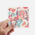 thumbnail image 1 of Bud Flower Paint Sticker Square Waterproof Stickers Wallpaper Car Decal, 1 of 1