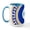 White/Blue Inside, variant on CafePress - Greek Mati Evil Eye 4 - 15 oz Ceramic Large White Novelty Mug
