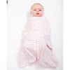 Halo - SleepSack Swaddle Wearable Cotton Blanket, Pink Daisy Print