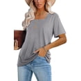 thumbnail image 2 of Camiseta Mujer Lunivop Cuello Cuadrado Manga Corta, 2 of 3