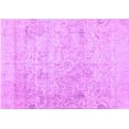 thumbnail image 1 of Ahgly Company Indoor Rectangle Abstract Purple Contemporary Area Rugs, 2' x 5', 1 of 4