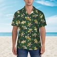 thumbnail image 6 of Picia Cartoon Car Gentle Cotton Regular Fit Short Sleeve Casual Hawaiian Shirt for Men-X-Large, 6 of 9