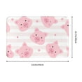 thumbnail image 3 of Disketp Cartoon Pig Mat For Front Door Outside - Doormat Outdoor Entrance - Welcome Mats Outdoor,Outside Entry And Outdoor Entrance 16''X24'', 3 of 9