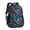 Mushroom and Forest, variant on Mushroom and Fern Black Pattern Backpack for School, Cute School Bag with Adjustable Shoulder Straps and Padded Back, 16.9"x12.6"x5.9"