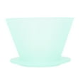 thumbnail image 1 of Pour Over Coffee Dripper, Plastic Flat Bottom Coffee Brewing Filter Cone, Pour Over Coffee Maker Slow Brewing Accessories for Home Restaurant Cafe Camping, 1 of 7