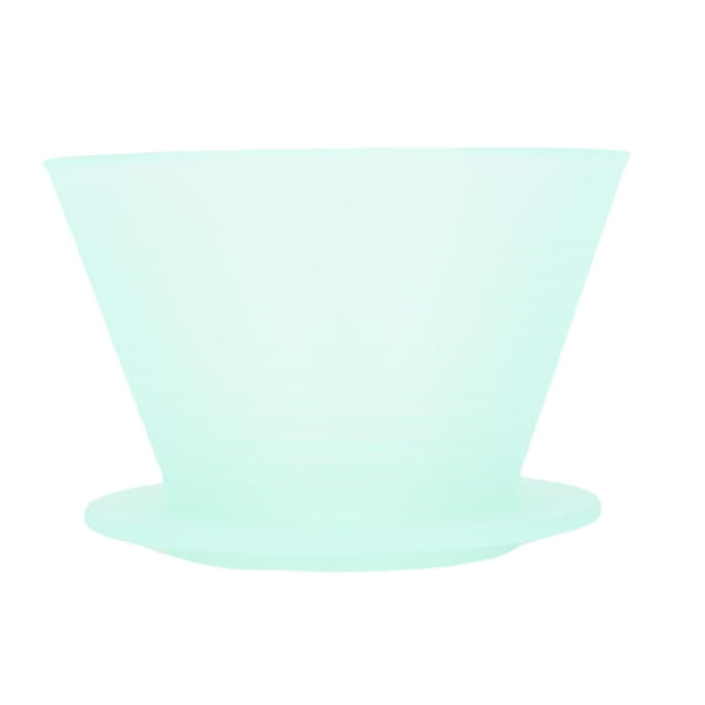 Pour Over Coffee Dripper, Plastic Flat Bottom Coffee Brewing Filter Cone, Pour Over Coffee Maker Slow Brewing Accessories for Home Restaurant Cafe Camping