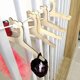 thumbnail image 4 of 10 Pieces Wooden Hangers for Children, Non-Slip Hangers with Notches, Doll Hangers, Bear Design, 4 of 5