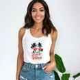 thumbnail image 6 of S.W.Smiley Beach Vibes - Women's Racerback Tank, 6 of 9