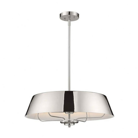 4 Light Pendant in Traditional Style-8.25 inches Tall and 22 inches Wide-Black Finish Bailey Street Home 147-Bel-4964847