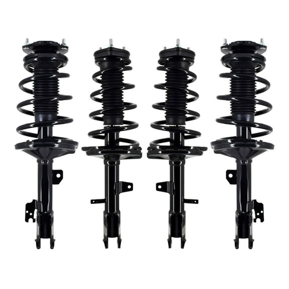 Front-Rear Set 4 Quick Complete Strut-Coil Spring For 2007-2008 Lexus RX400H AWD