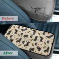 thumbnail image 4 of Yuyamidu Dachshund Car Center Console Cover Dog Auto Armrest Pad Soft Car Arm Rest Cover for Vehicles Accessories Fluffy Car Center Console Cushion Pad, 4 of 7