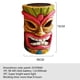 thumbnail image 4 of Estatua Tiki Al Aire Libre Jardín Con Solar Adorno Hawaiano () Rojo, 4 of 4