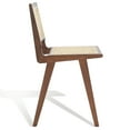 thumbnail image 6 of SAFAVIEH Couture Hattie Square Mid Back Counter Stool, Walnut/Natural, 6 of 13