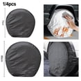 thumbnail image 2 of 4pcsCar Tire Cover Rv Tire Protective Cover Rainproof Sunscreen Spare Tire Cover, 2 of 5