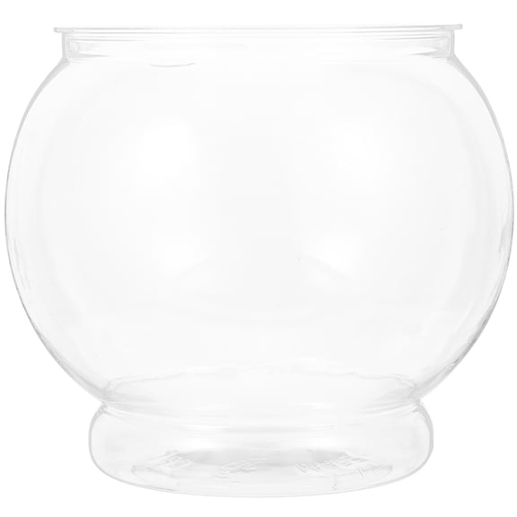NIAIZEK Sturdy Transparent Fish Tank Globe Fish Bowl for Home and Party