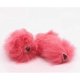 thumbnail image 5 of Pink 3pcs Universal Car Steering Wheel Cover, Winter Steering Wheel Cover 37-39cm, 5 of 5