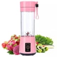 thumbnail image 1 of Exprimidor Verduras Licuadora Batidora Trituradora Procesador Alimentos 400 Ml Con 6 Cuchillas Multifuncional para Viajes en Casa Y Oficina, 1 of 9