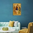 thumbnail image 3 of Andrei Rublev Art Painting The Holy Trinity Poster Vintage Religion Culture Canvas Poster Print Wall Art Picture Modern Home Bedroom Wall Decor, 3 of 7