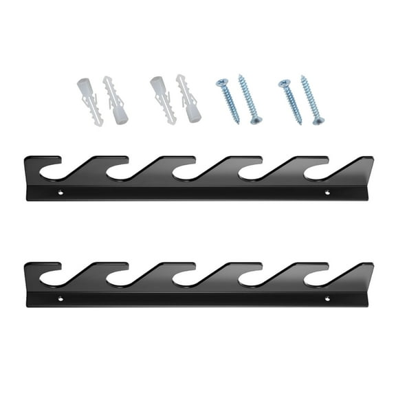 Simple Invisible Wall Shelf Fishing Rod Holder For Fishing Rods Plant Display Space Efficient Home Organization