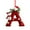 A, variant on Boovnll 26 Letter Ornaments, Personalized Acrylic Pendants Christmas Ornaments for Winter Holiday Xmas Trees Decorations DIY Hanging Party Decor, Christmas Decorations